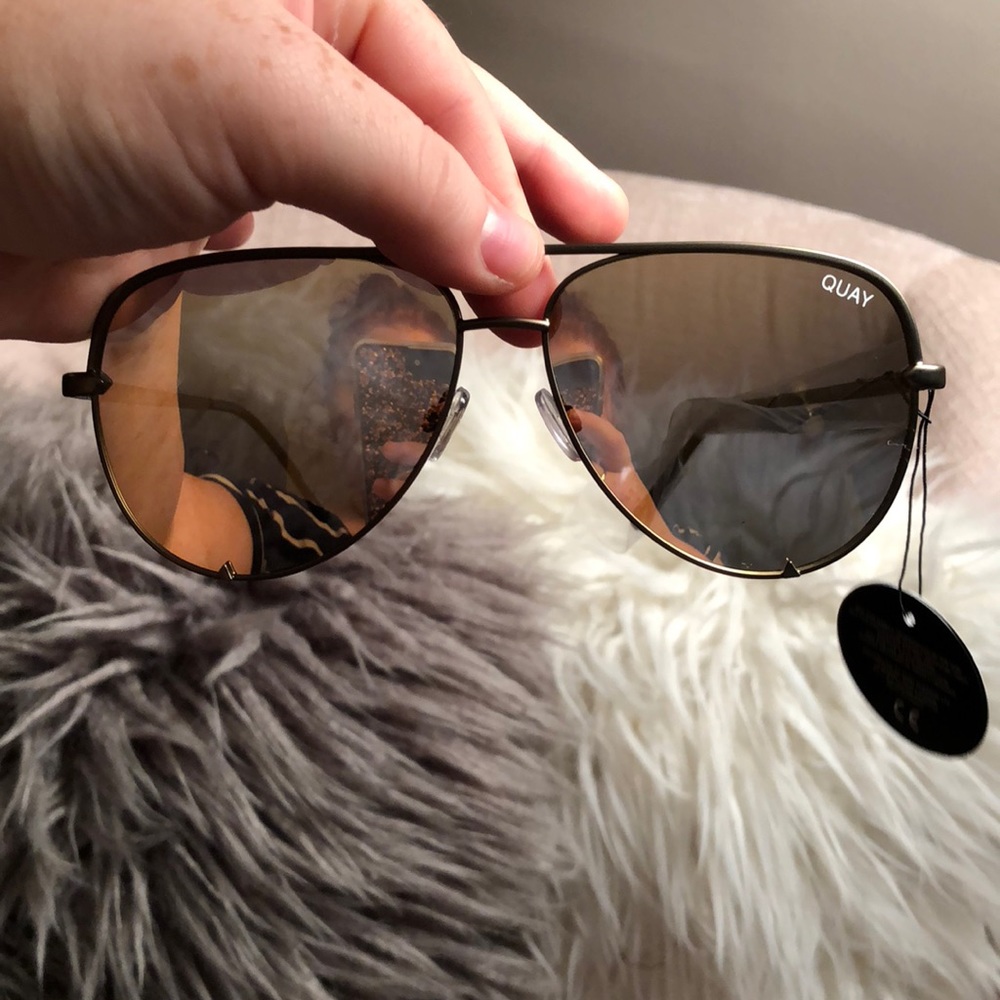 Quay Australia x Desi Perkins High Key Green/Gold